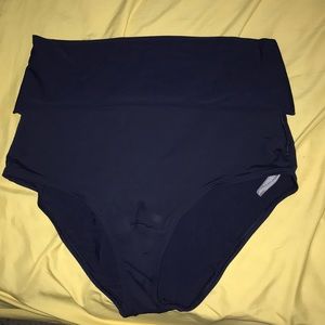 High waisted bathing suit bottom